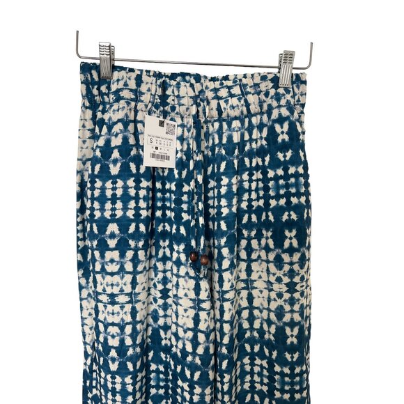 Zara Printed Flowy Pants - Picture 4 of 7
